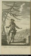 Captain Teach commonly call'd Black Beard.