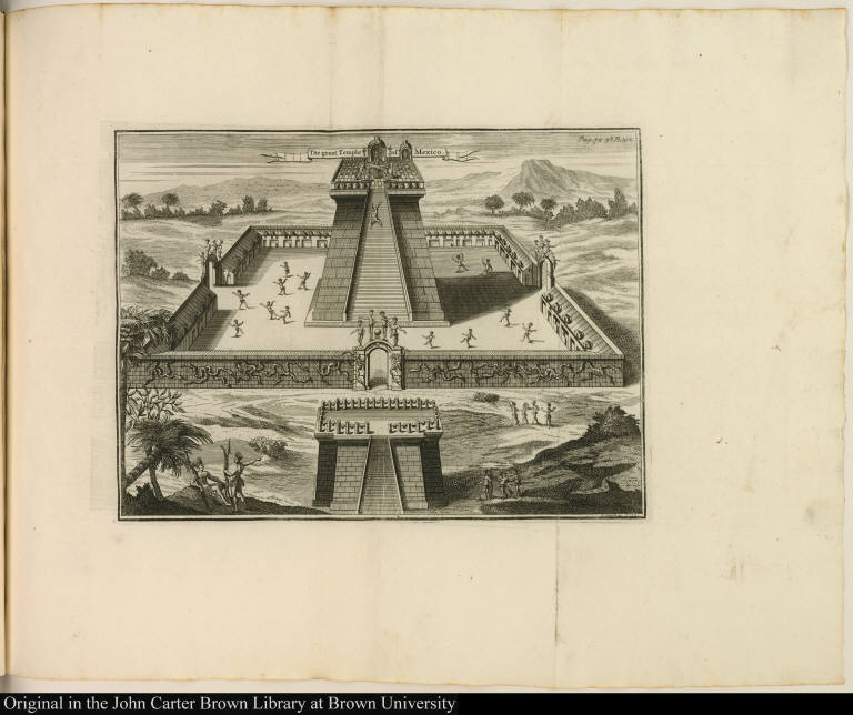 The great Temple of Mexico.