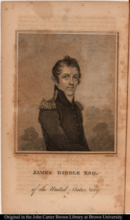 James Biddle Esq. of the United States Navy.