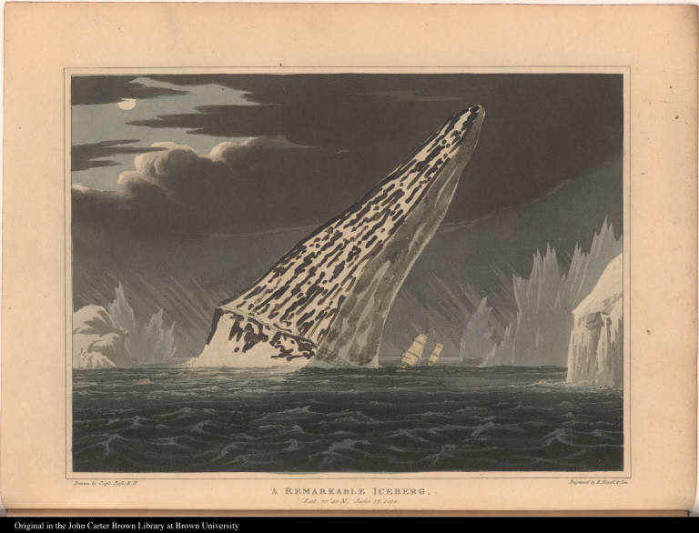 A Remarkable Iceberg. Lat. 70' 45 N. June 17, 1818.