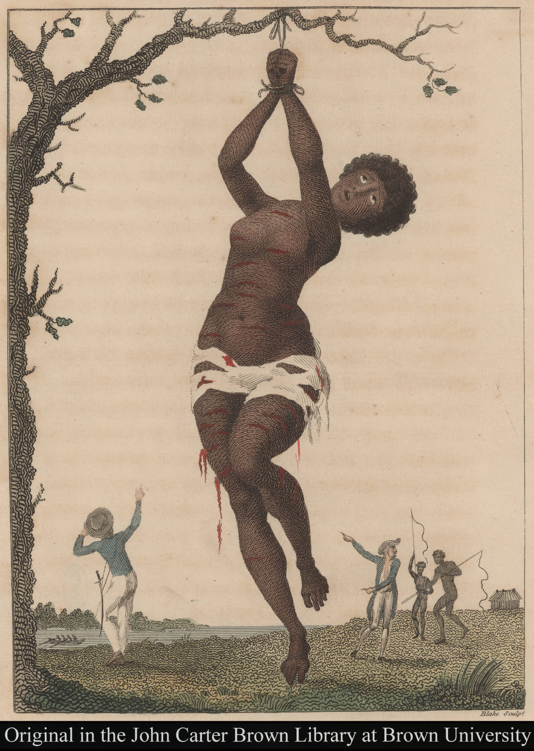 Flagellation of a Female Samboe Slave. - JCB Archive of Early American ...