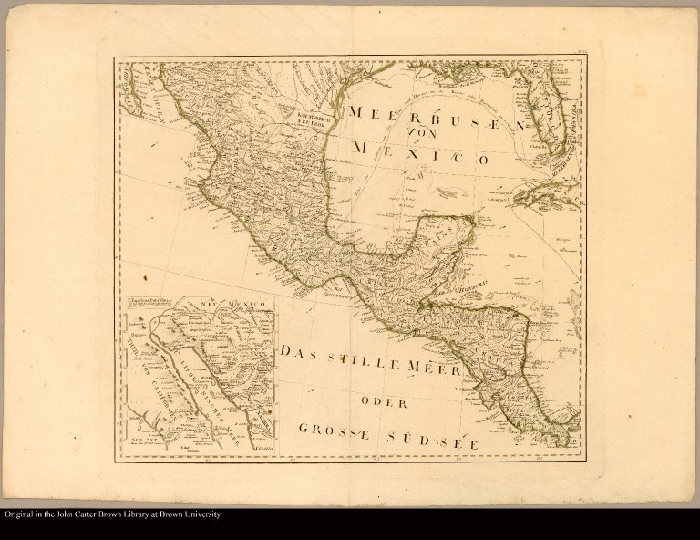Sheet 22 [Map of southern North America including Mexico and Central America]