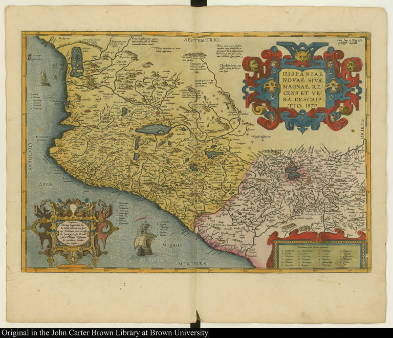 Hispaniae novae sivae magnae, recens et vera descriptio. 1579.