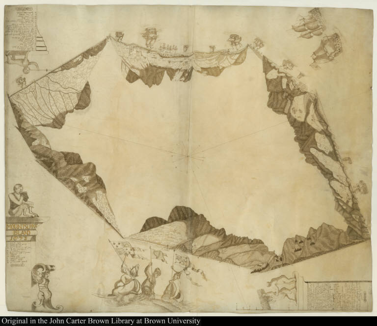 Mountserrat Island 1673.