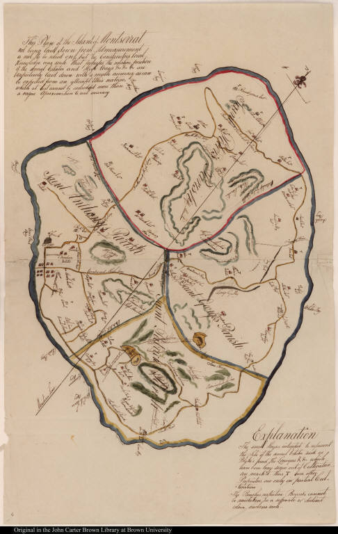 This Plan of the Island of Montserrat ...